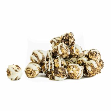 Cookies & Cream flavored popcorn