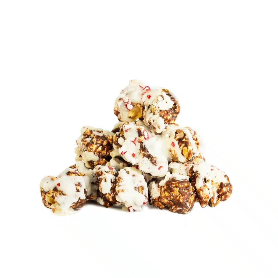mint and marshmallow popcorn mix