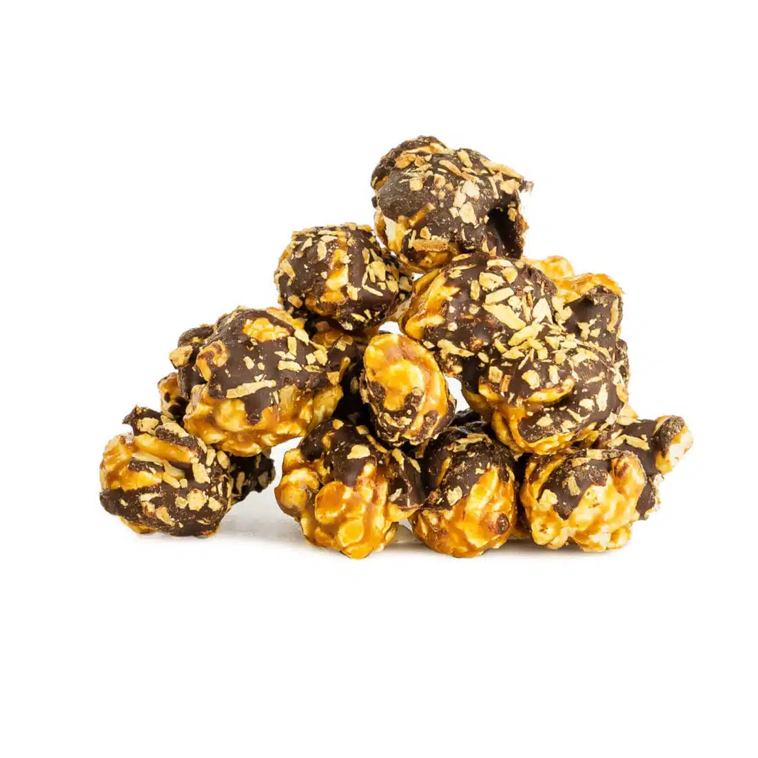 coconut and chocolate popcorn flavor