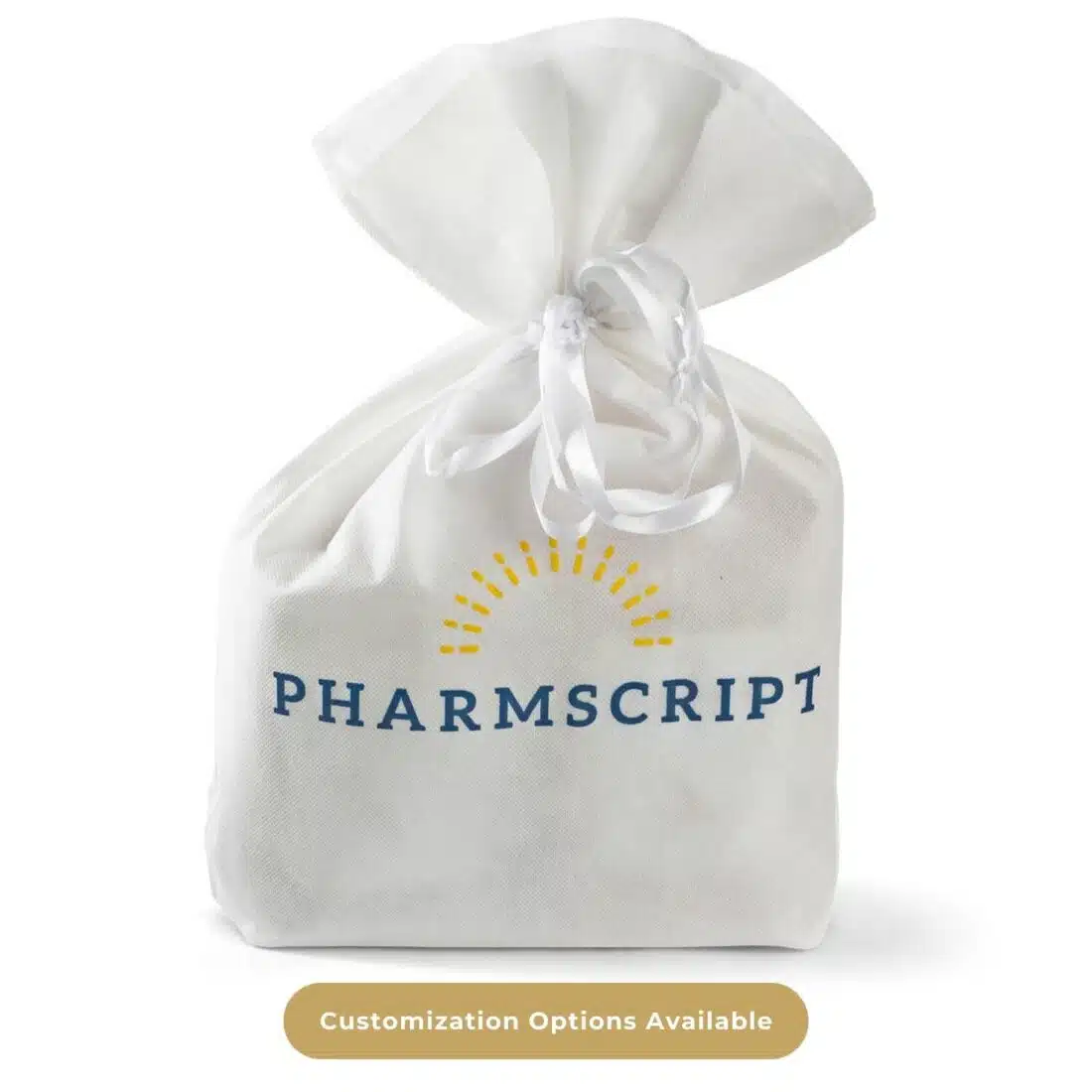 Gourmet Popcorn 3 flavor variety gift bag with your custom branding options for client gifts