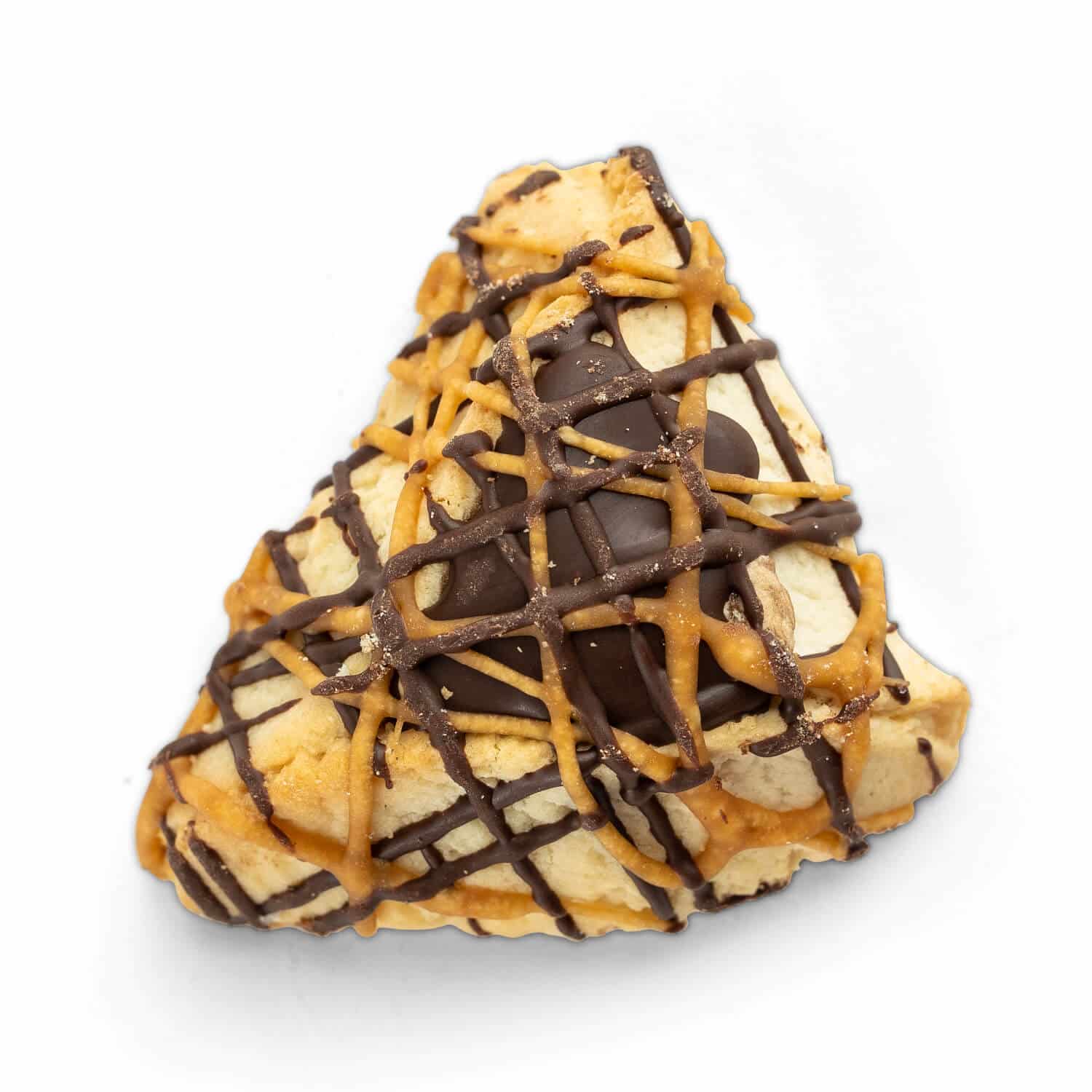 Caramel Chocolate Drizzle Hamantash Caramel Chocolate Drizzle Hamantash