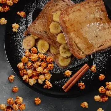 Maple French Toast Gourmet Popcorn - warm and delicious