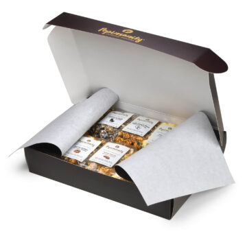 Gourmet Popcorn Sampler Gift Box • 10 Flavor Assorted Taster Pack